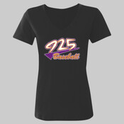 925 Baseball - Ladies' Tri-Blend V-Neck Tee