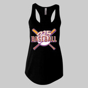 925 Bats - Ladies' Terry Racerback Tank