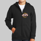 925 Ball - Youth Heavy Blend ™ Full Zip Hooded Sweatshirt